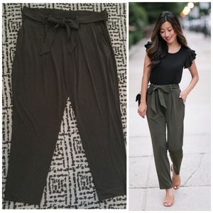 NWOT Express Loose Paperbag Waist Pants